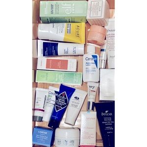 NEW 20 Piece High End Drugstore Skincare Samples Sampler